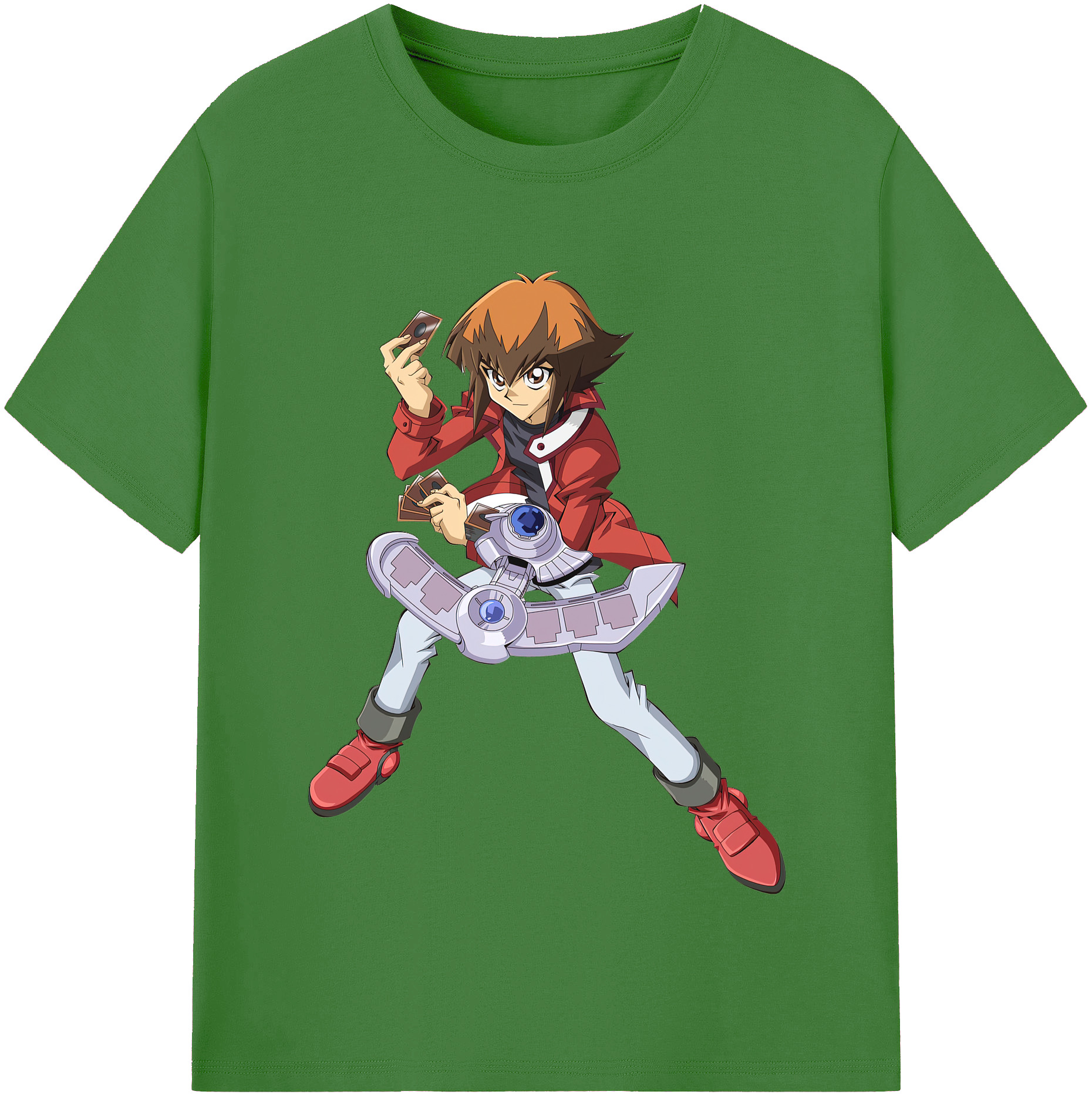 （画像用） 遊☆戯☆王 Yu-Gi-Oh! レディースカジュアルプリントTシャツ（綿100％）